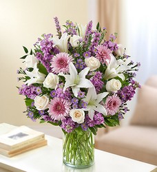 Sincerest Sorrow - Lavender and White Davenport Florist - Same Day Flower Delivery - Flower Power 
